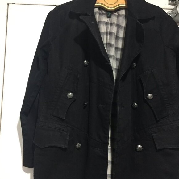 LAUREN JEANS RALPH LAUREN DOUBLE BREAST JEANS JACKET SIZE S - Picture 8 of 11